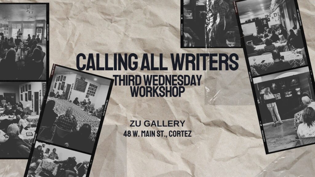 Four Corners Writers Third Wednesday Workshop